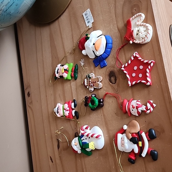 10 Vintage ornaments - Picture 1 of 14